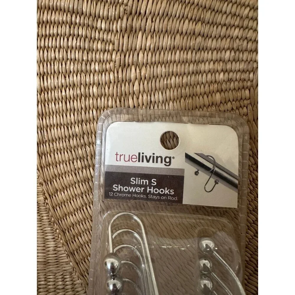 True living Slim S shower Hooks new